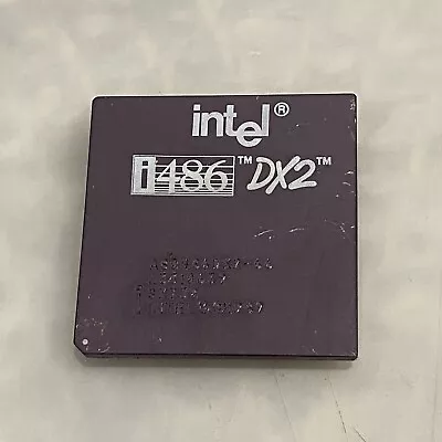 Intel I486 DX2 SX807 Ceramic CPU Processor. • $55