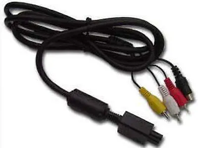 GameCube S-Video AV Cable - Composite RCA Cord Nintendo Game Cube N64 SNES NEW • $2.99