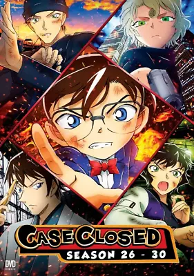 Detective Conan Case Closed Season 26-30 Anime DVD [English Sub] [Fast Ship] • $62.99