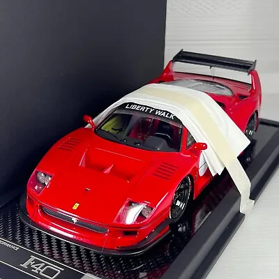 1/18 VIP LB Works F40 Wide Body Red LImited 99 Pcs With Display Case • $459.99