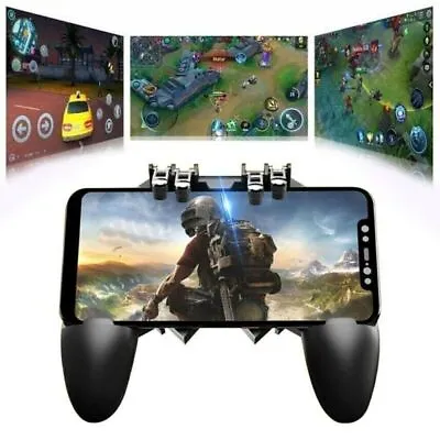 Mobile Phone Game Controller AK66 Gamepad Joystick For PUBG IPhone Android • £8.28