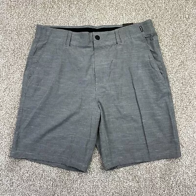 NEW Hurley Phantom Shorts Size 36 Mens Gray CJ6236 • $34.99