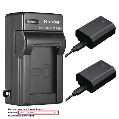 Kastar Battery Wall Charger For Sony Alpha A7C α7C Alpha A7C II α7C II A7CR α7CR • $97.49
