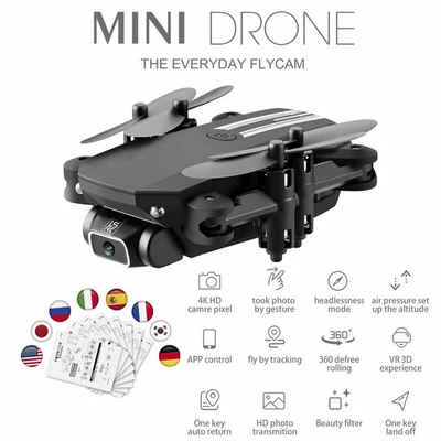 $41.76 • Buy FPV Foldable Drone GPS Altitude Hold Headless   RC For Beginners Adults