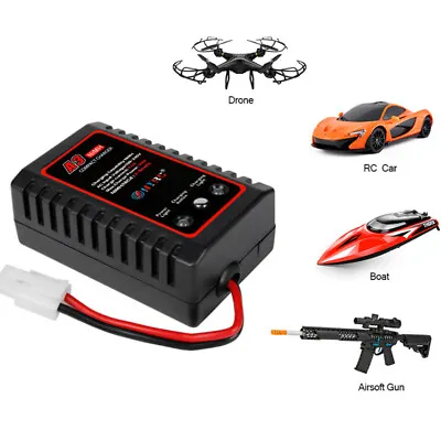 NiMH Fast Charger 2A 20W For RC Car For Tamiya Battery Charger 7.2v-9.6v Battery • £14.99