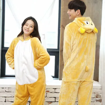 Unisex Adults Kids Kigurumi Pajama Onsie1 Anime Christmas Cosplay Fancy Dress • $16.99