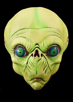 Neon E.T. Chartreuse Alien Halloween Mask • $99.99