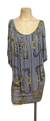 Voom By Joy Han Tunic Dress Multi Color Print-size M • $32