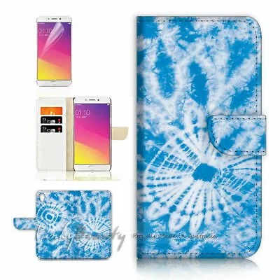 Cloudy TPU Phone Wallet Case Cover For New Optus X Start 2 - 21650 • $13.99