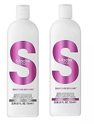 S Factor Diamonds Dreams Shampoo And Conditioner Duo By TIGI- 25.36 Oz   • $235.37