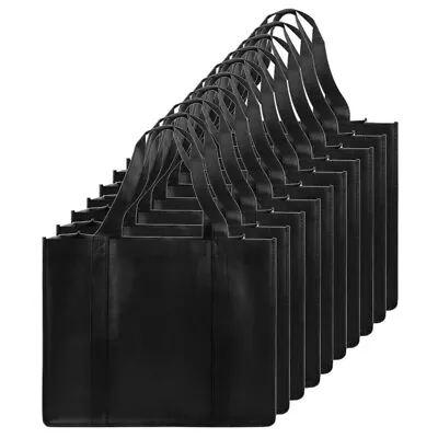 1/5/10pcs Reusable Grocery Bags Heavy Duty Reusable Shopping Bag Large Totes Hot • $10.28