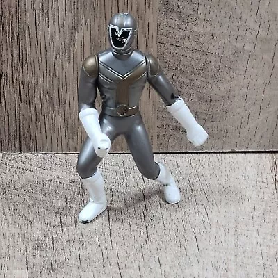 2000 Mcdonalds Power Rangers Rescue Titanium Ranger Silver Power Ranger • $3.95