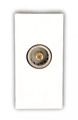 Labgear PSW111M Single Module TV/FM/DAB Coaxial Aerial Socket • £5.35