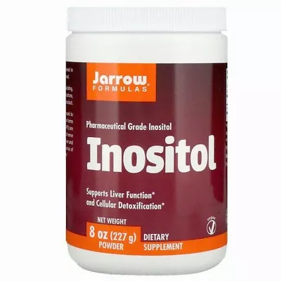 Jarrow Inositol Powder 227g Liver Support Cellular Detoxification BBe 03/23 • £13.79