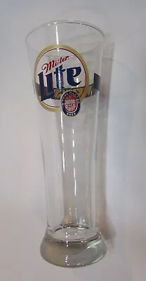 Minnesota Vikings NFL Football Miller Lite Beer 8.5  Tall Pilsner Glass • $25