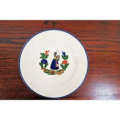 2 Varages France Salad Plates - Peasant Woman • $19.99