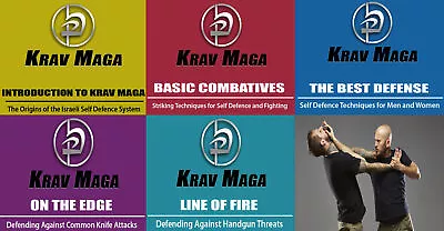 Krav Maga Israel Combat Self Defense Techniques Combat Training 5 DVD Disc Set • $24.95