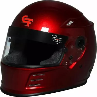 G-Force 13004LRGRD Helmet REVO FLASH Snell SA2020 Gloss Red Flake Large • $313.65