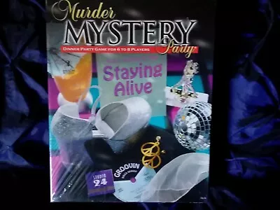 Murder Mystery Party - Staying Alive  2002 University Games Corp. - Sealed Box • $11.75