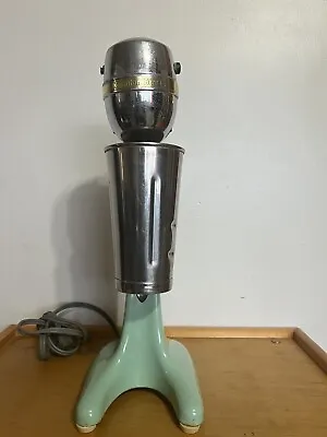 Vintage Hamilton Beach Model 33 Jadeite Green Milkshake Mixer - TESTED • $150