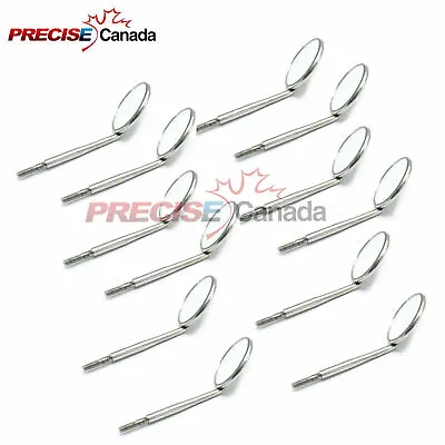 50 Pcs Dental Mouth Mirror Heads Cone Socket # 5 Plain - Stainless Steel • $24.60