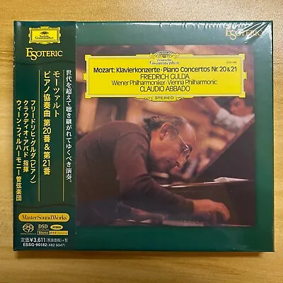 $95 • Buy ESOTERIC SACD - Mozart Piano Concerto No. 20 & 21, Gulda