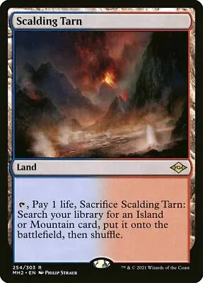 MTG Scalding Tarn X1 NM Modern Horizons 2 Magic Mtg + Get 1 Free Bonus FOIL RARE • $49.93