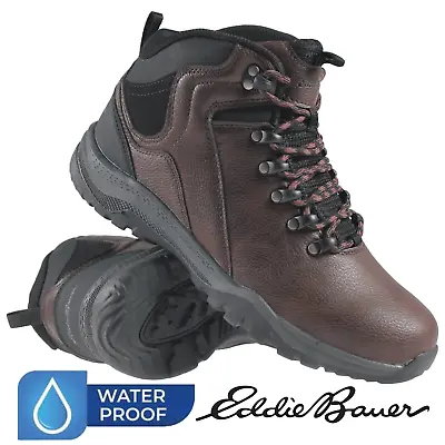 Mens Waterproof Hiking Boots Work Outdoor Trainers Trekking Hiker Shoes Walking • £21.95