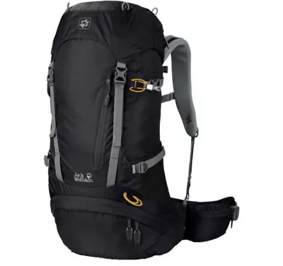 JACK WOLFSKIN ACS Hike 26L BLACK  RUCKSACK BACKPACK BAG BRAND NEW • £50