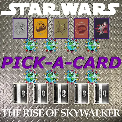 Star Wars Rise Of Skywalker Pick-a-card Purple May Force Be With You Topps 2019 • $11.65