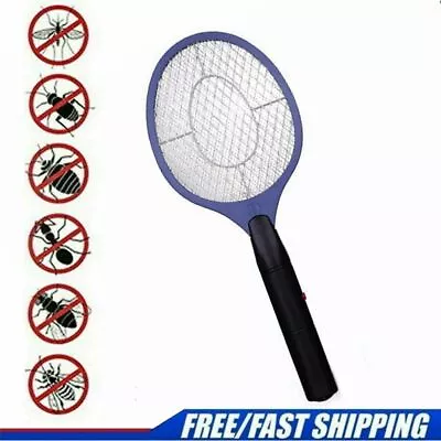 Hand Held Bug Zapper Insect Zapper Electric Fly Swatter Racket Mosquito Killer • $8.99