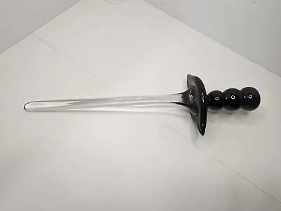 Vintage Handmade Glass Sword Rare 15 Inch Long • $75