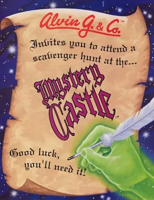 Mystery Castle Pinball Flyer 1993 Original Vintage NOS 8.5  X 11  Haunted House • $17.99
