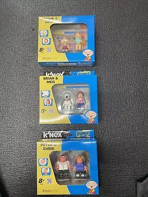 BRAND NEW UNOPENED BOXED K'NEX  Family Guy  Mini Figures • £25