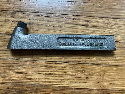 Vintage CRAFTSMAN No. 2033  Metal Lathe Turning Tool Holder • $28.95