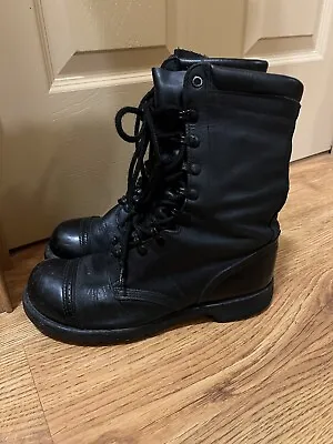 CORCORAN 1525 Military Jump Field Black Leather 10  Boots Mens Size 8.5 E • $50.33