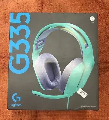 Logitech G335 Wired Gaming Headset - Green • $110