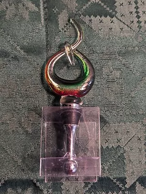 Murano Art Glass Wine Bottle Stopper • $20