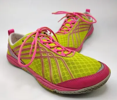 Merrell Yellow Pink J58096 Road Glove Dash 2 Running Shoes Women's Size 8.5 US • $39.99
