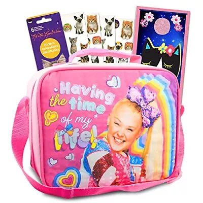 Nick Shop Jojo Siwa Lunch Bag Bundle ~ Jojo Siwa School Lunch For Girls With Pre • $65.26