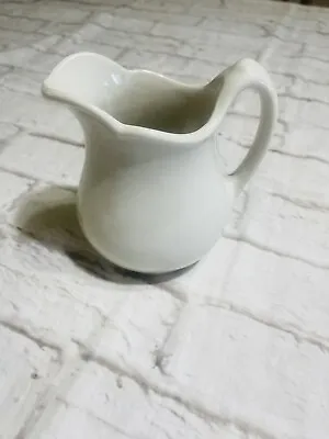 Vintage Sterling China Company Water Pitcher Urn Vitrified Ironstone 6 In • $35