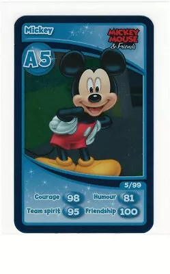 £48.91 • Buy 2012 Morrisons Disney Paris 20th Anniversary Mickey Chrome Card #A5 RARE