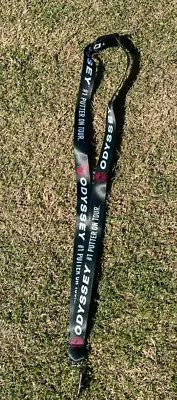 Odyssey Golf #1 Putter On Tour Neck Lanyard Color: Black Closure: Clasp • $2.95