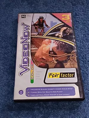 VideoNow Color Fear Factor Vol FF3 PVD 3 Disc Set Hasbro 2004 TV Show PG • $10