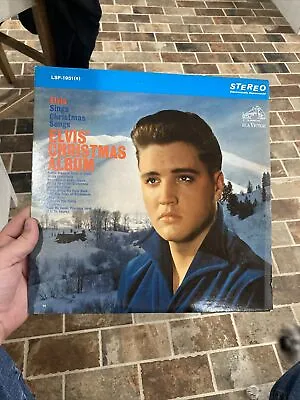 Elvis Presley - Elvis' Christmas Album - 1959 - Vinyl Record LSP-1951  LP • $17.95