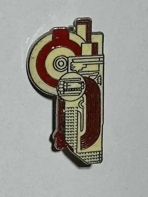 Edwardo Paolozzi Enamel Pin Badge. Limited Edition. 1984. • £41.99