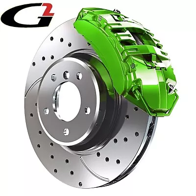 Lime Green G2 Brake Caliper Paint Epoxy Style Kit High Heat Made In Usa Freeship • $69.99