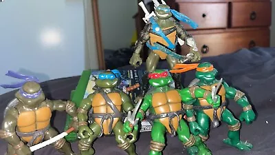 Vintage Ninja Turtles TMNT Figures X5 • $25