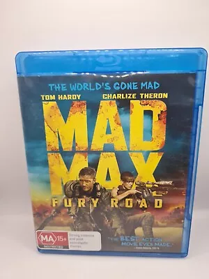 Mad Max - Fury Road (Blu-ray 2015) Free Shipping - VGC - #B1 • $5.95