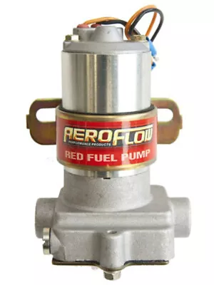 Aeroflow Electric Red Fuel Pump 97 GPH 7 PSI (AF49-1008) • $138.40